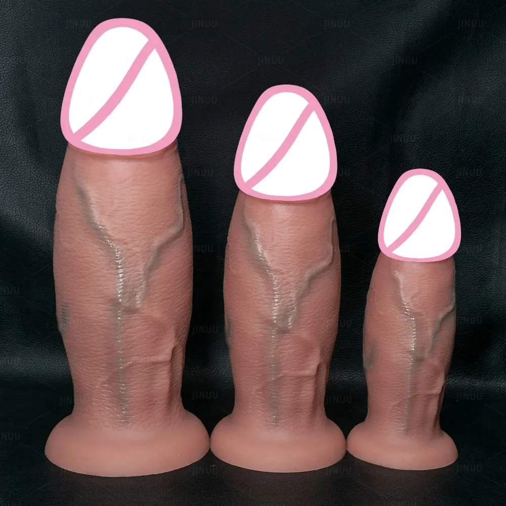 Huge Realistic Dildo Fantasy Long Penis Big Dick Suction Cup Dildos For Women Giant Anal Dildo Sex Toys For Women Men Gay — image 1