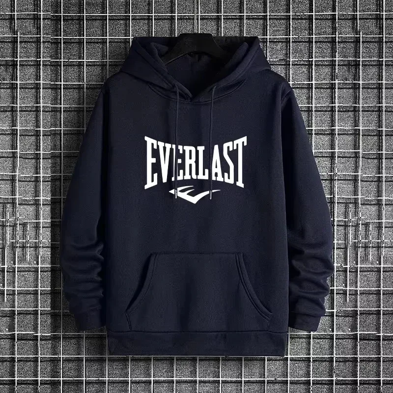 Everlast Hoodie Boxing Fitness Gym Sport Streetwear Motivational Aesthetic Oversized Casual Sport Sweatshirts — image 10