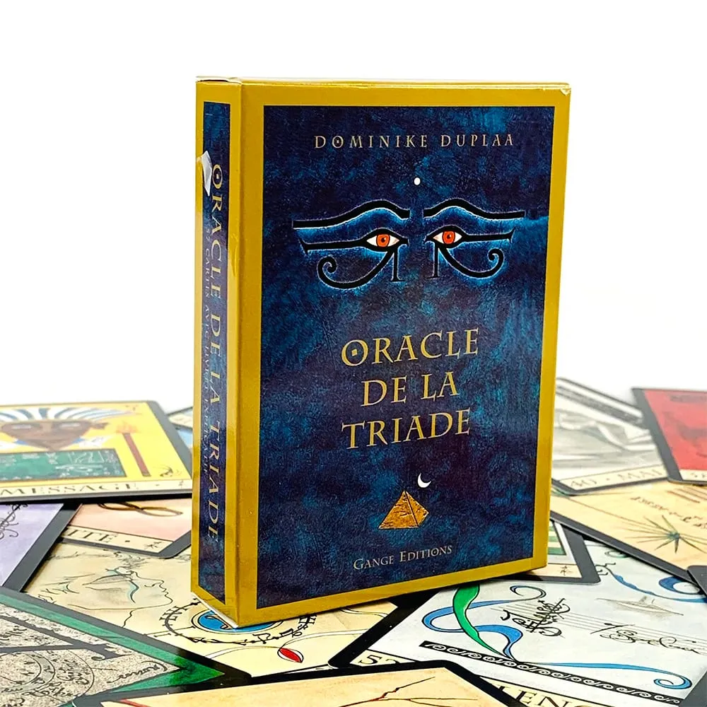 Oracle De La Triade Oracle Cards French Version Spiritual Divination Oracle Cards With Guidebook Mystical Esoteric Reading Cards — image 3
