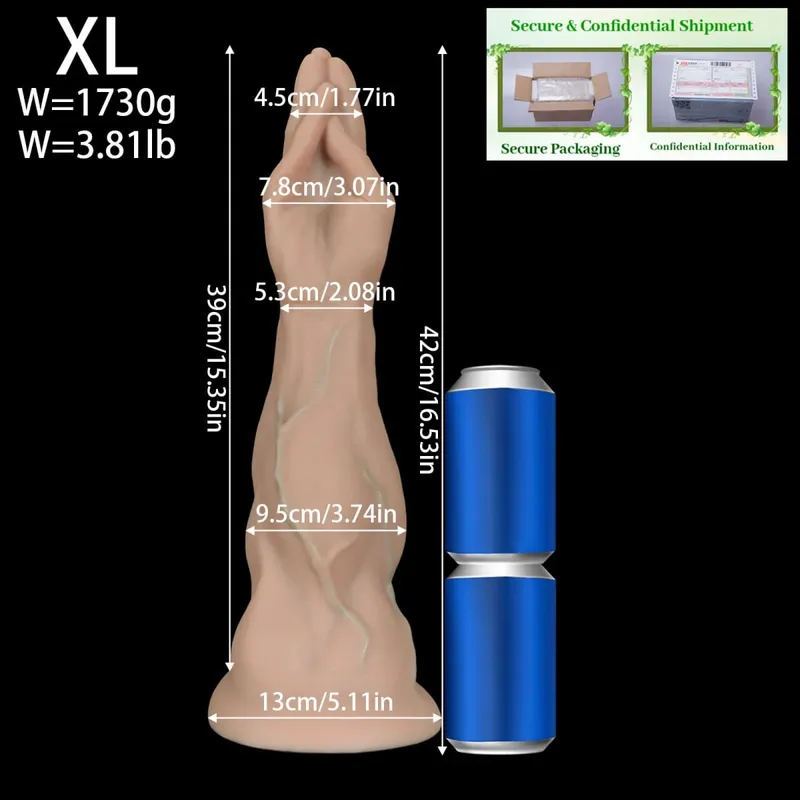 Huge Foot Fist Anal Plug Dildo BDSM Anal Plug Butt Plug Dilator Expander Huge Butt Anal Training Adult Sex Toy For Women Men 1