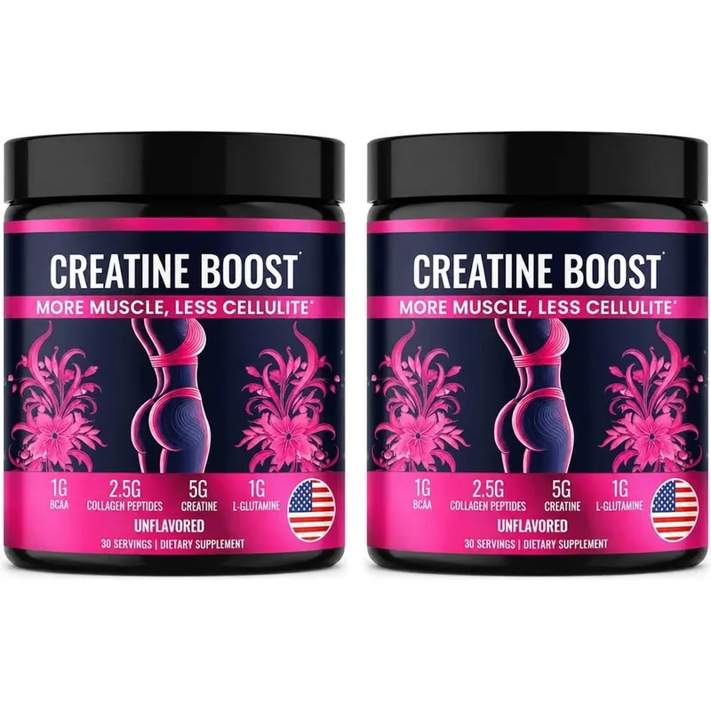 Creatine for Women Booty Builder Supplement with Collagen & BCAA Supports Muscle Development Post-Workout Recovery Elasticity — image 5