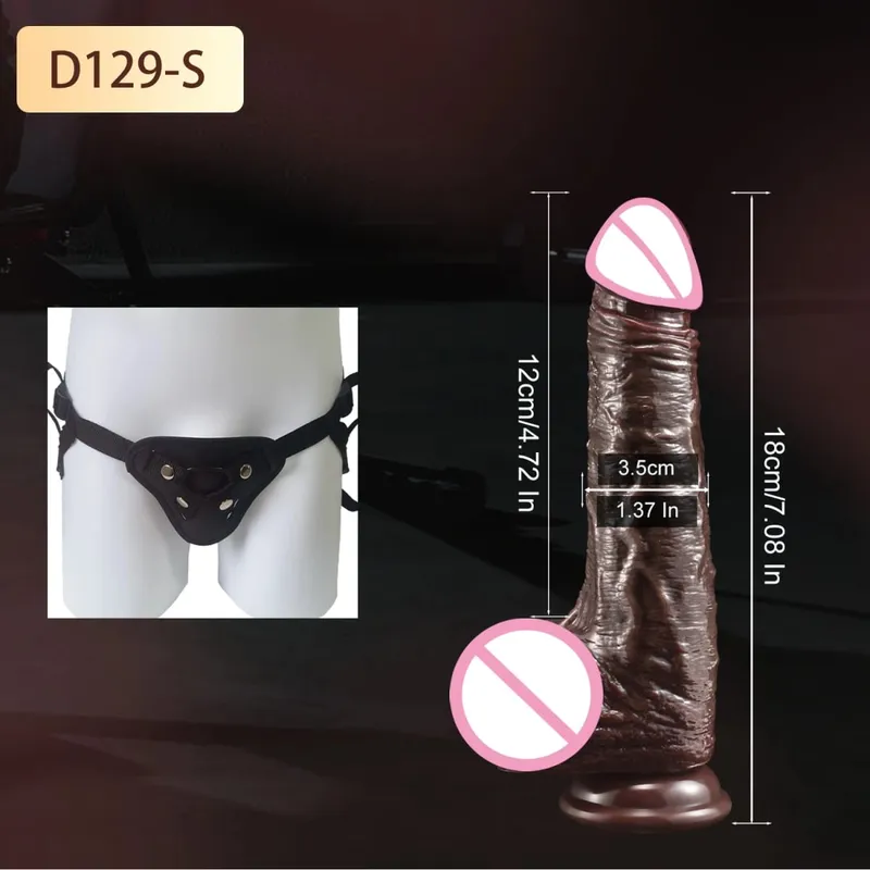 Realistic Dildo Sliding Foreskin Big Penis Suction Cup Dildos Female Masturbator Fake Dick Adult Anal Sex Toys for Women Men Gay