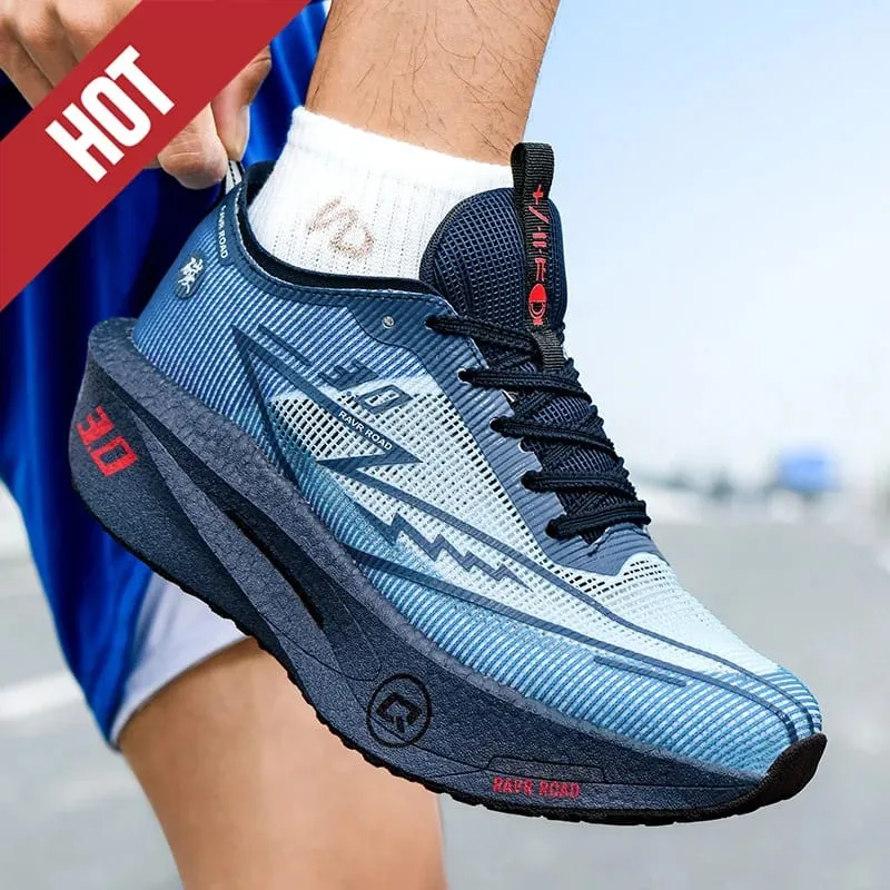 NEW Running Shoes Men Sports Marathon Carbon Plate Breathable Lightweight Women Comfortable Athletic Leisure Sneakers Footwear — image 4