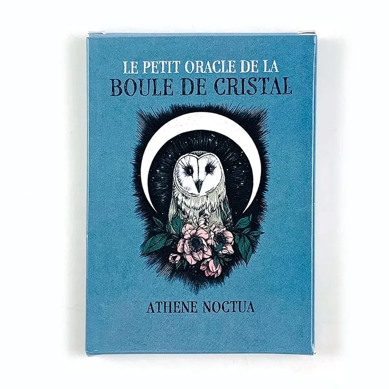 Le Petit Oracle De La Boule De Cristal Oracle Cards 13-Card Deck Athene Noctua Tarot Divination Card with Guidebook