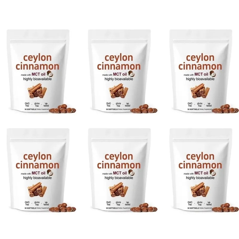 Ceylon Cinnamon Softgels 30 Count Natural Cinnamon Extract Supplement for Daily Wellness Digestion & Vitality Support — image 11