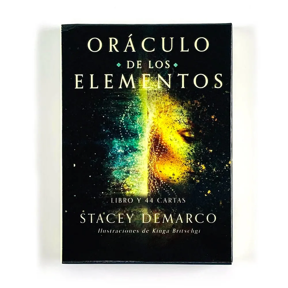 Oráculo De Los Elementos Oracle Cards 44-Card Deck Spanish Version Elemental Spiritual Guidance Divination Board Games — image 2