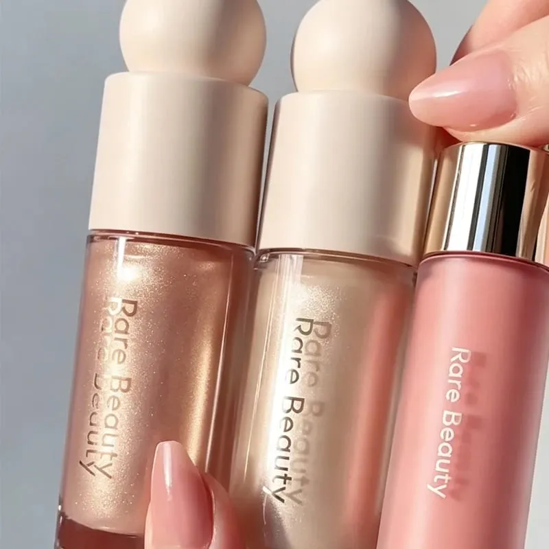 Bộ trang điểm Rare Beauty dạng lỏng nổi bật Giữ ẩm và không bị khô Phấn má hồng dạng kem Lustrous Moist Nature Liquid Blush