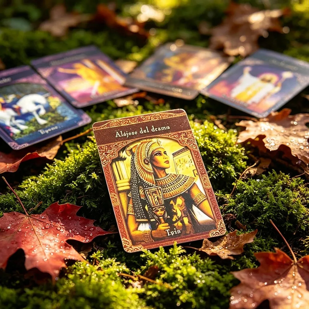 Adivinatorias De Los Maestros Ascendidos Oracle Cards 44 Cards Spanish Version Fate Divination Board Game Cards Game — image 5