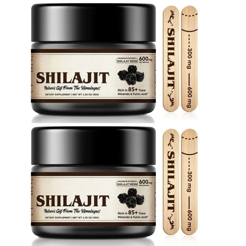 Shilajit Pure Himalayan Organic Shilajit Resin - 600mg Maximum Potency Natural Organic Shilajit Resin with 85+ — image 8
