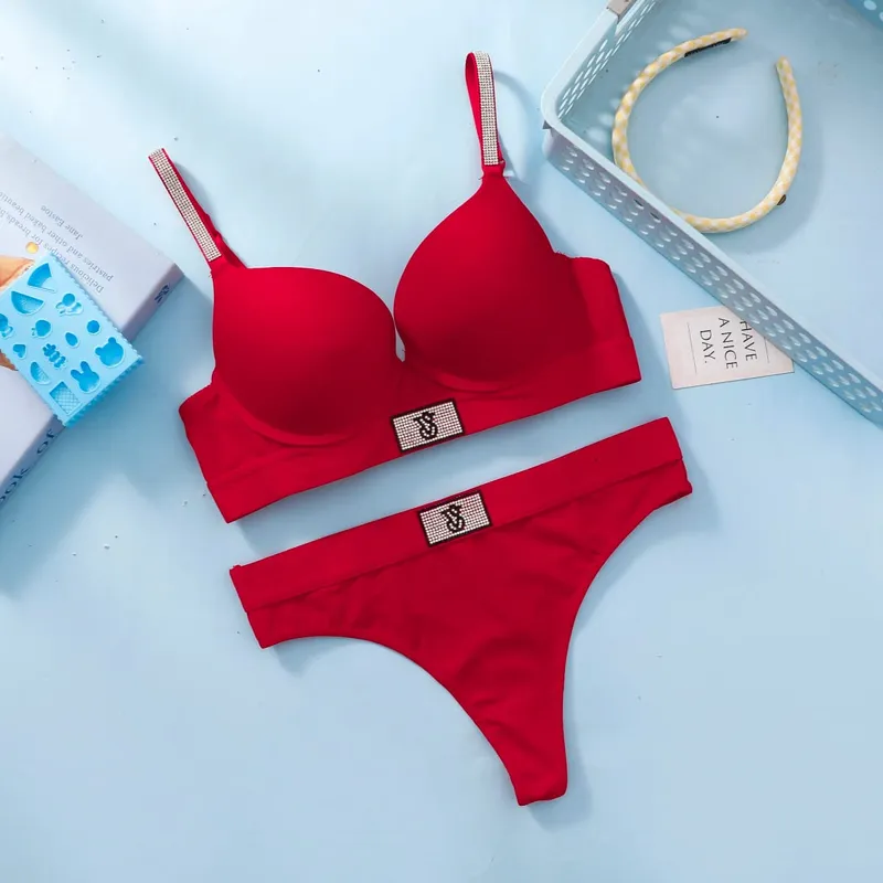 Victoria's Secret Women Lace Bra And Panty Set Push Up Wireless Comfortable Everyday Lingerie Underwire Seamless — image 4