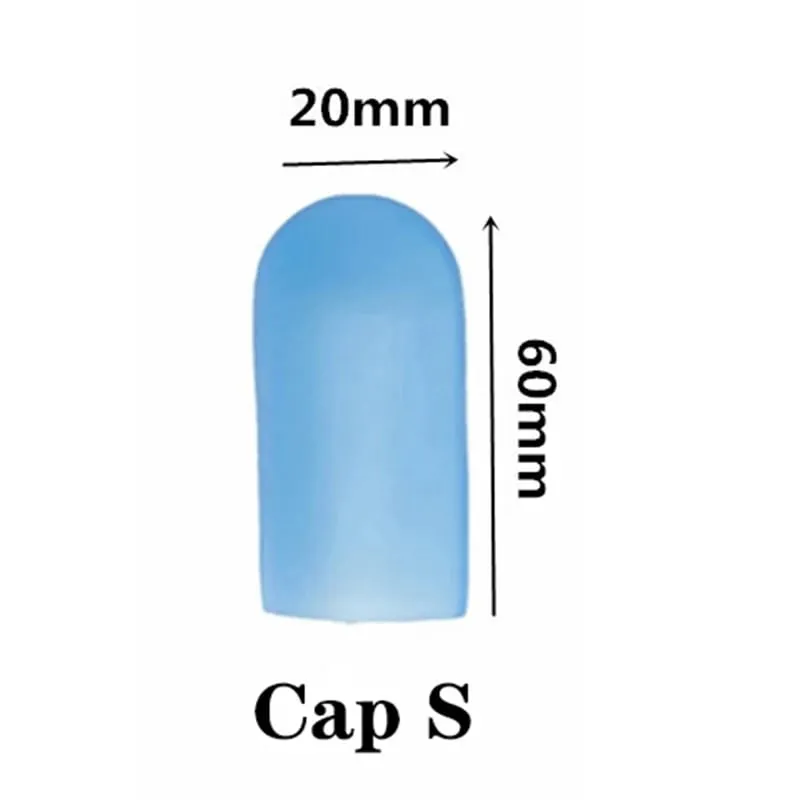 S/M/L Silicone Glans Protector Cap Mainan Seks Lengan Kemaluan Pembesaran Batang Pembesaran Lengan Pengusung Untuk Bekalan Dewasa Zakar — image 11