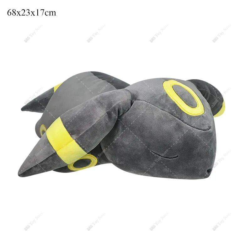 Hot Sale Pokemon Mega Charizard X Sleeping Plush Pillow Series Cute Garchomp Mew Umbreon Cubone Sofa Cushion Stuffed Peluche Toy — image 12