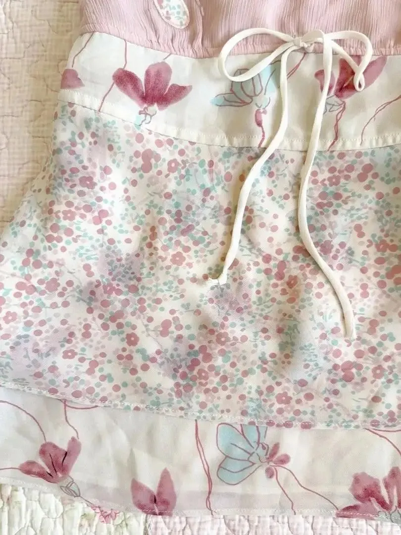 Summer Slim Sling Top Femme Harajuku Tank Top Gentle Fashionable Y2k Chic Corset Sweet Girl 90s Vintage Clothes Lace Pink Camis — image 3