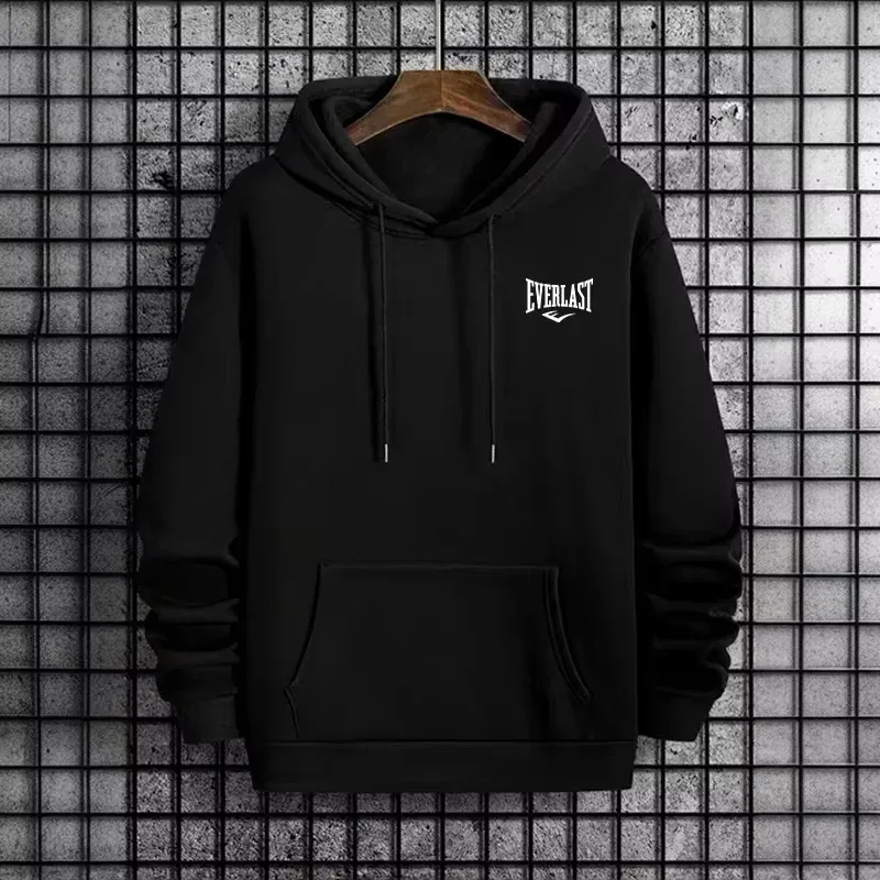 Everlast Hoodie Boxing Fitness Gym Sport Streetwear Motivational Aesthetic Oversized Casual Sport Sweatshirts — image 13