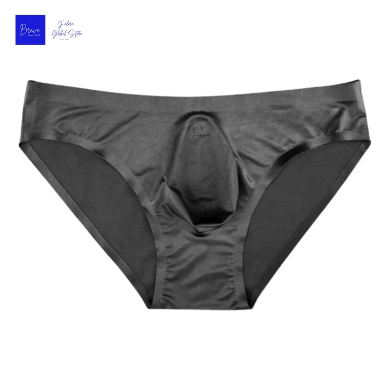 Celana Thong Sutra Es Ultratipis Pria Celana Dalam G-String Rendah Seksi Bersirkulasi Mulus T-back Pakaian Dalam Olahraga Kebugaran Ukuran Plus 6XL