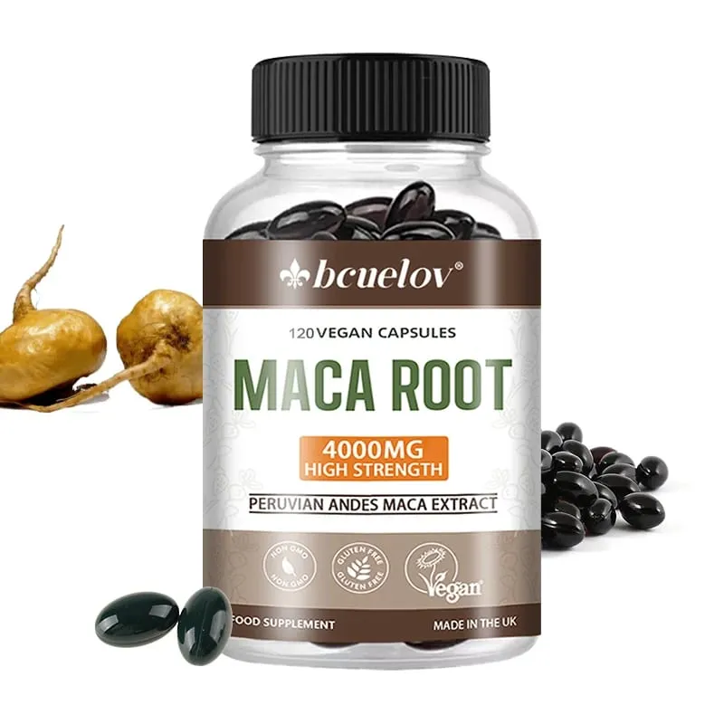 Organic Maca Root 4000mg Per Serving Natural Energy Supplement Peruvian Maca for Men & Women Non-GMO Gluten-Free — image 1