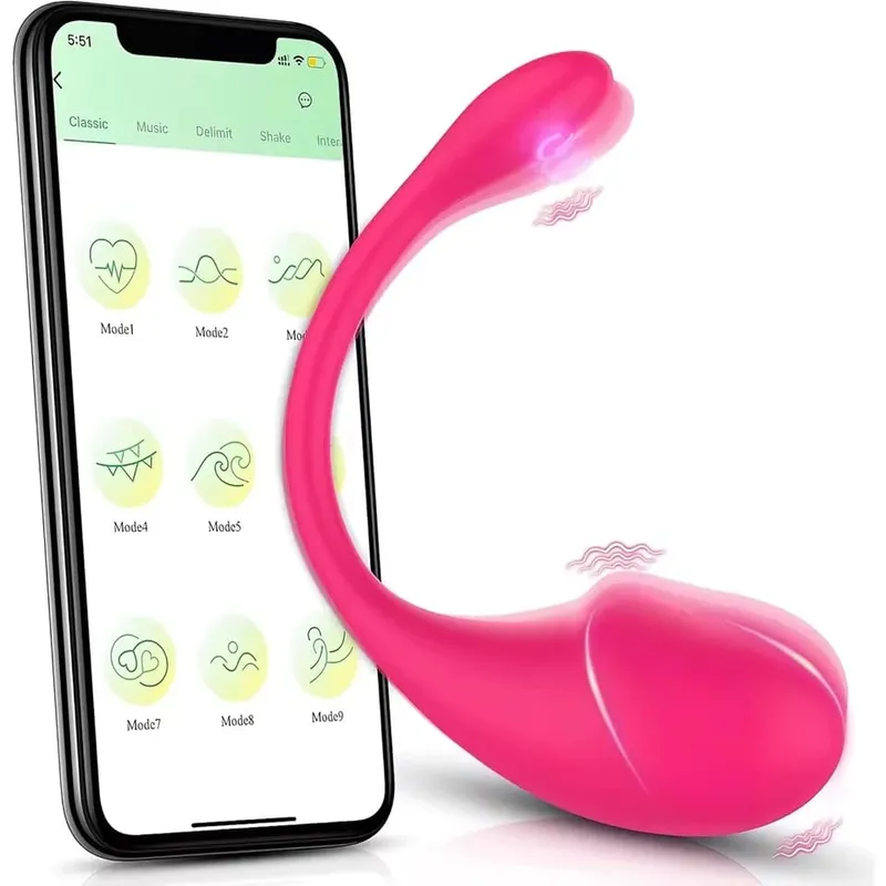 Wearable Women Egg Vibrator Wireless App Control G Spot Vaginal Stimulator Anal Vibrating Massager Sex Toy for Couples — image 8
