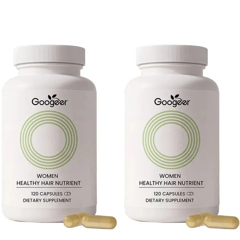 Women Hair Growth Support Capsules with Biotin Zinc Selenium Vitamins A C D3 E for Stronger Healthy Looking Hair 120 Capsules — image 8