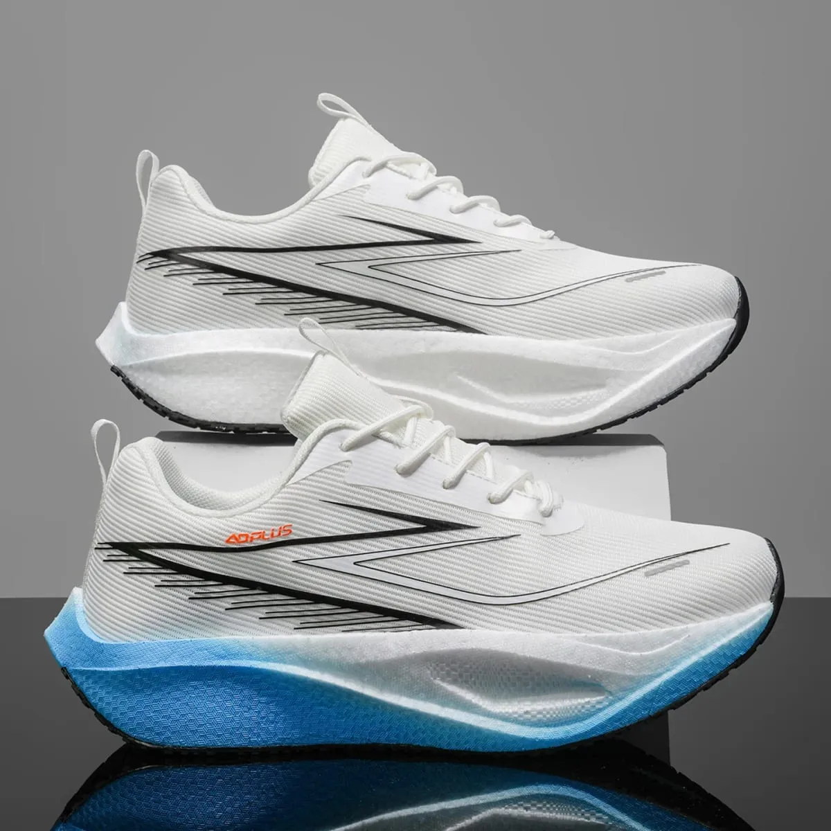 Men Running Shoes Carbon Board Marathon Sports Men's Speciality Sneakers Lightweight Women's Comfortable Athletic Nonskid Shoes