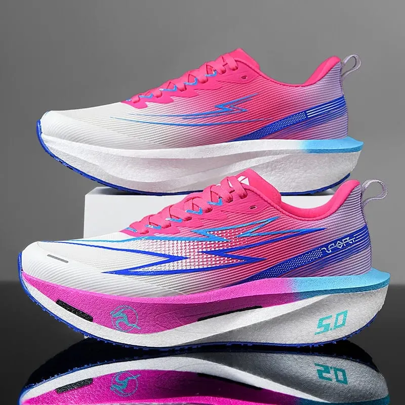 Running Shoes Men Sports Carbon Board Speciality Marathon Breathable Lightweight Women's Comfortable Athletic Nonskid Sneakers — image 4