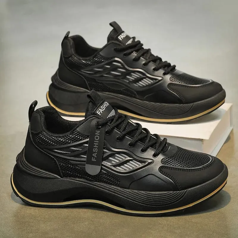 Men Sports Golf Sneakers Waterproof Fashion Casual Outdoor Comfortable Taller Shoes Free Shipping For Height Increase Mens