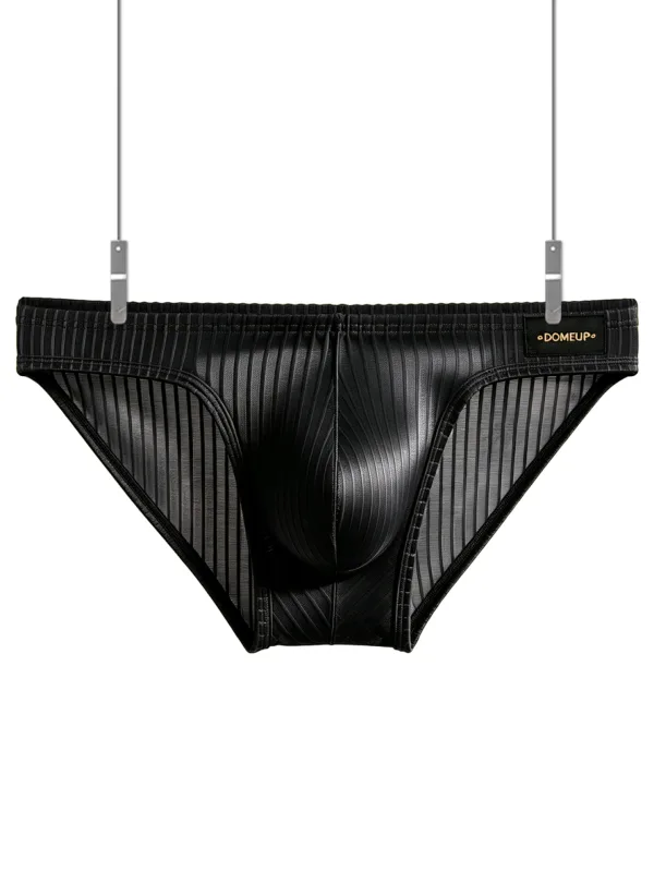 Men's Underwear Ribbed Texture Mens Brief Nylon Elastane Underpants Lightweight Thin Comfortable Male Triangle Underwear M‑XXL — image 10