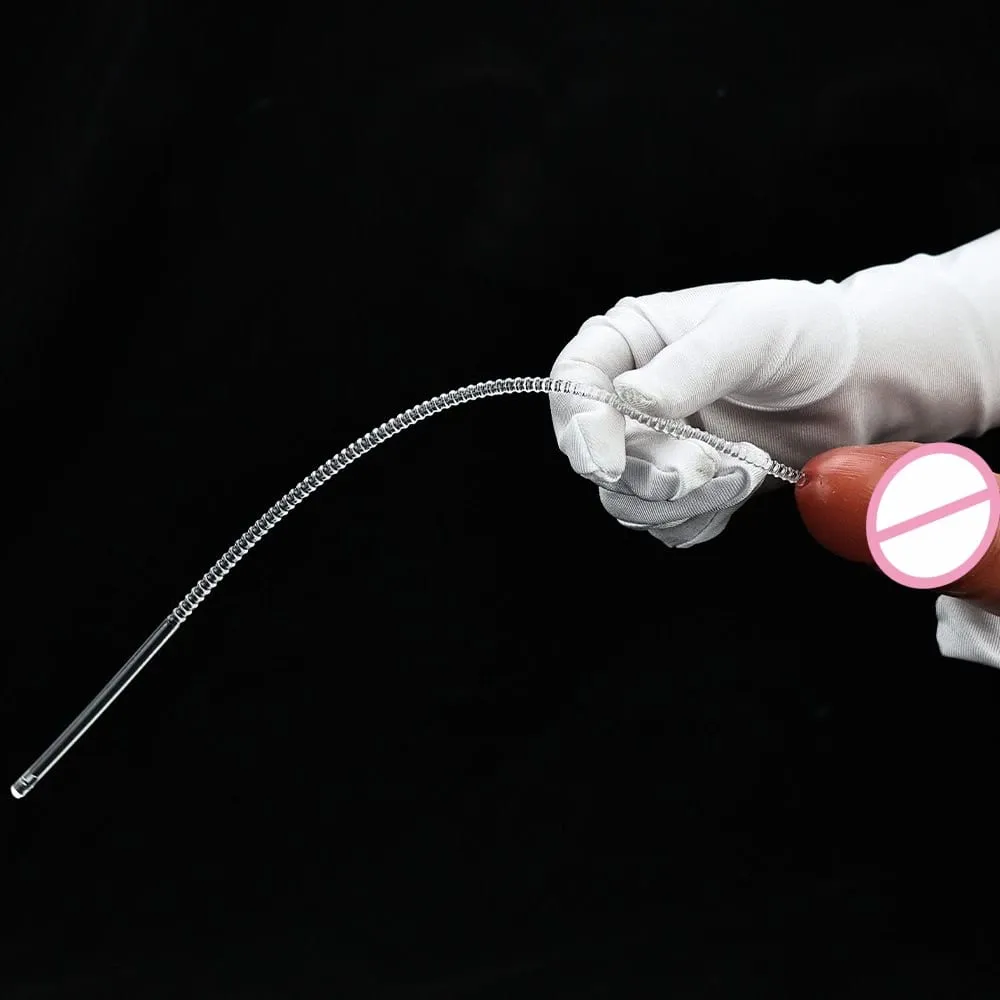 7PCS Urethral Dilator Horse Eye Stick Stimulation Prostate Massager Soft Penis Plug Male Masturbator Erotic Sex Toys for Men Gay — image 3