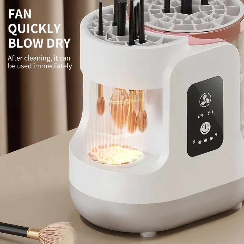 3 IN 1 USB Electric Makeup Brush Cleaner Machine Automatic Quick-Drying Portable Cosmetic Brush Cleaning And Drying Tools — image 3