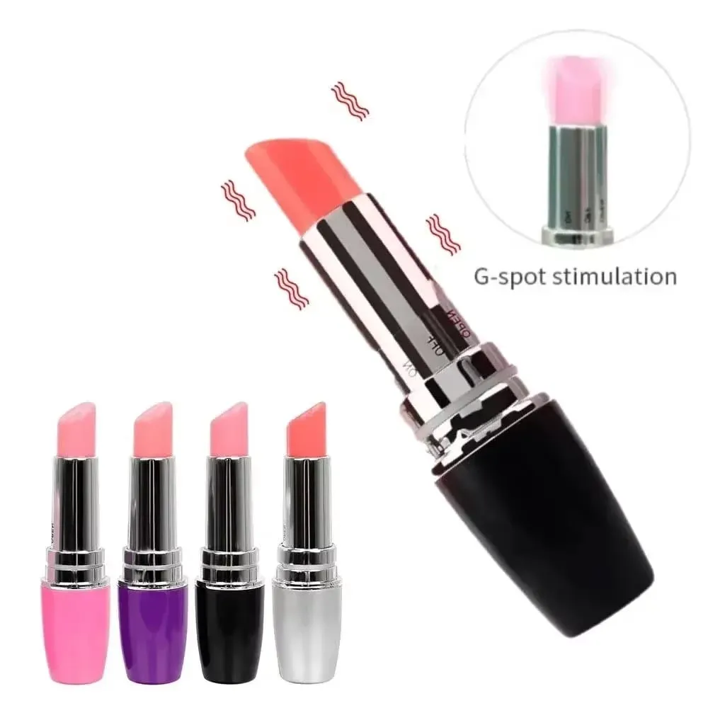 Lipsticks Magic Stick Vibrators Mini Vibrator Stick Vibrating Lipsticks Sex Toys Massage Tool Sex Toys Women Clitoris Stimulator — image 2
