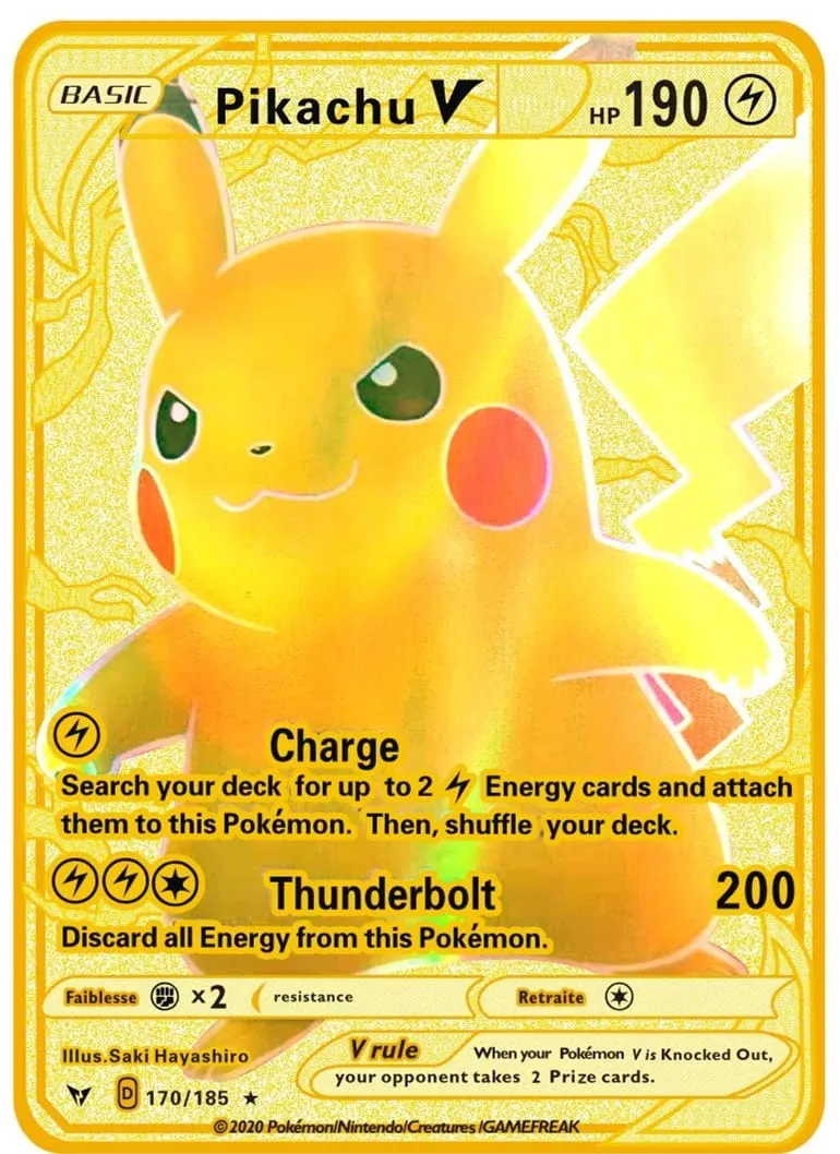 Pokemon Metal Game Collection Card Anime Figure Charizard Pikachu Blastoise Mewtwo Battle Collection Carte Card Toy Gift — image 5