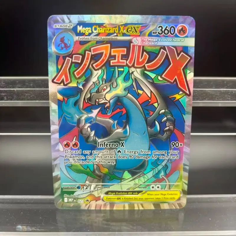 DIY Collection Cards Gardevoir Lucario ex Self Made Single Card Classic Game Anime Card Gift Toy — image 3