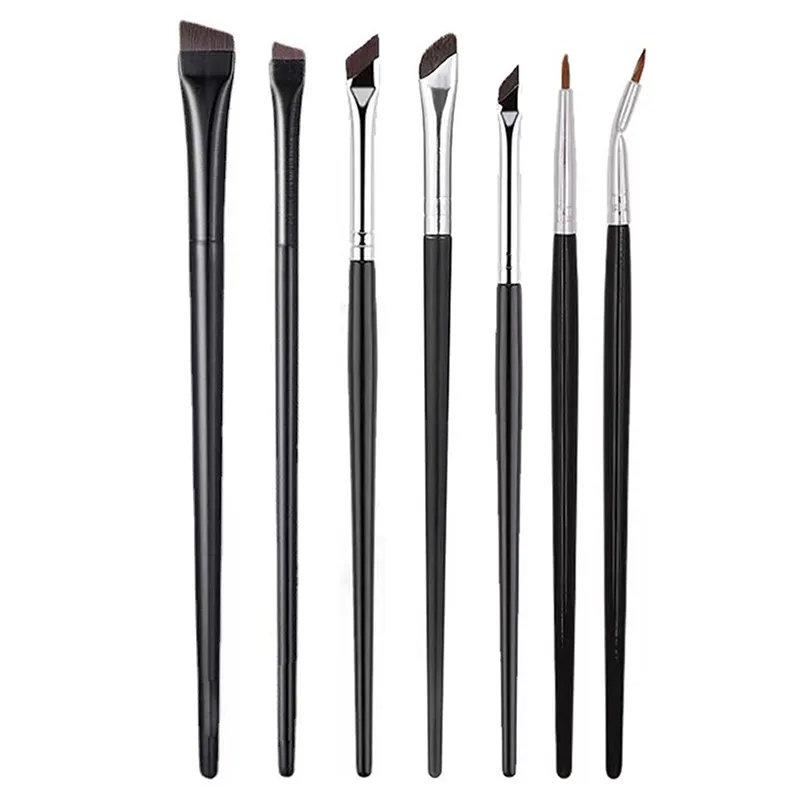 New Brow Contour Makeup Brushes Eyebrow Eyeliner Brush Professional Super Thin Angled Liner Eye Brush Make Up Tools — image 5