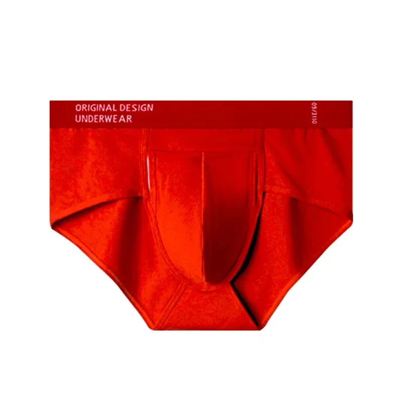 Men's Cotton Briefs High Quality Comfortable Underpants Breathable Soft Underwear Male Large Size U Bulge Pouch Panties Cueca — image 20