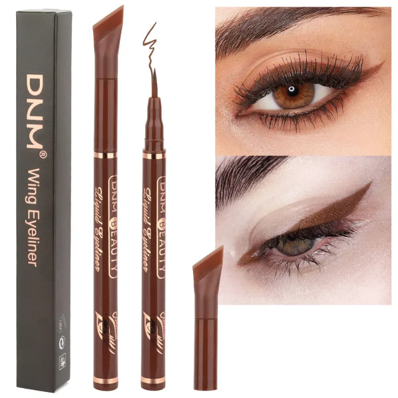 12 Colors Matte Liquid Eyeliner Pen Black Purple Makeup Waterproof Quickly Drying Smooth Ultra-thin Eye Liner Wing Tips Cosmetic