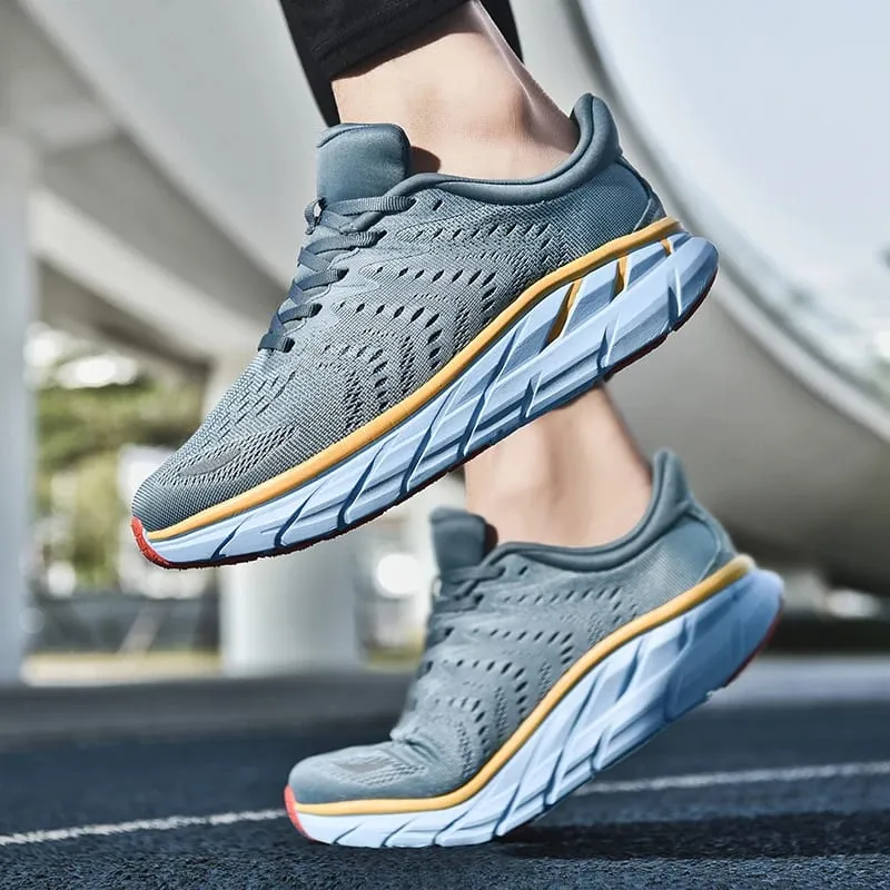 Leisure Running Shoe Breathable Summer Running Shoes Men's Lightweight Fitness Shoes Outdoor Men's Cushioned Sports Shoes — image 2