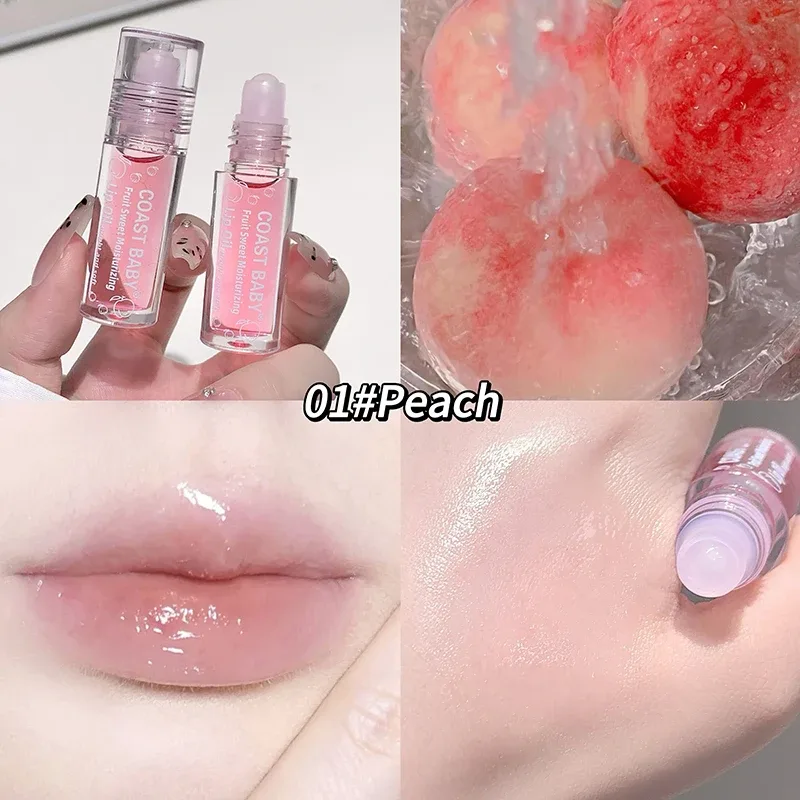 1 stk Langtidsholdbar fugtgivende gelé Vandglans Spejl Lip Gloss Transparent Farveløse Læber Pleje Lip Oil Kosmetik — image 9