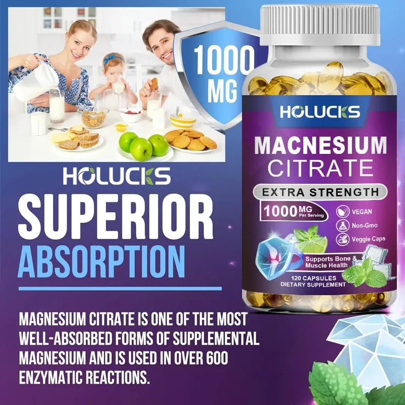 Buy 2 Get 2 Free! High Potency Magnesium Citrate Supplement — image 4