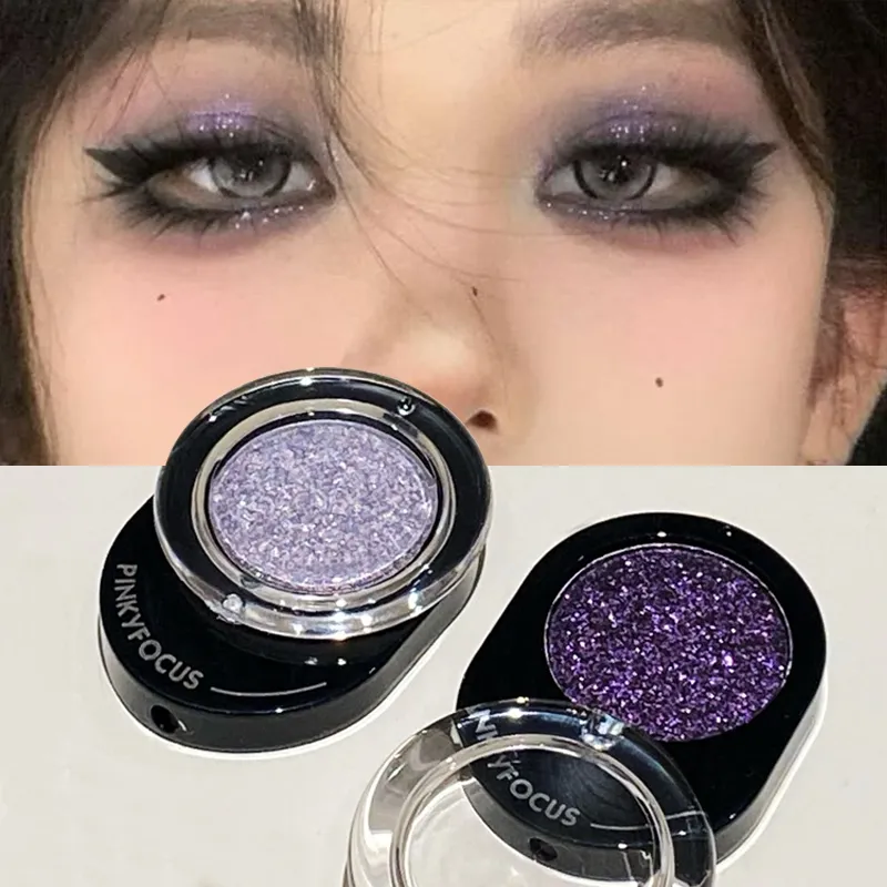 12 Colors Diamond Shining Eyeshadow Cosmetics Long Lasting Silky Easy To Color Pearl Light Brightening Eye Shadow Makeup Palette — image 2