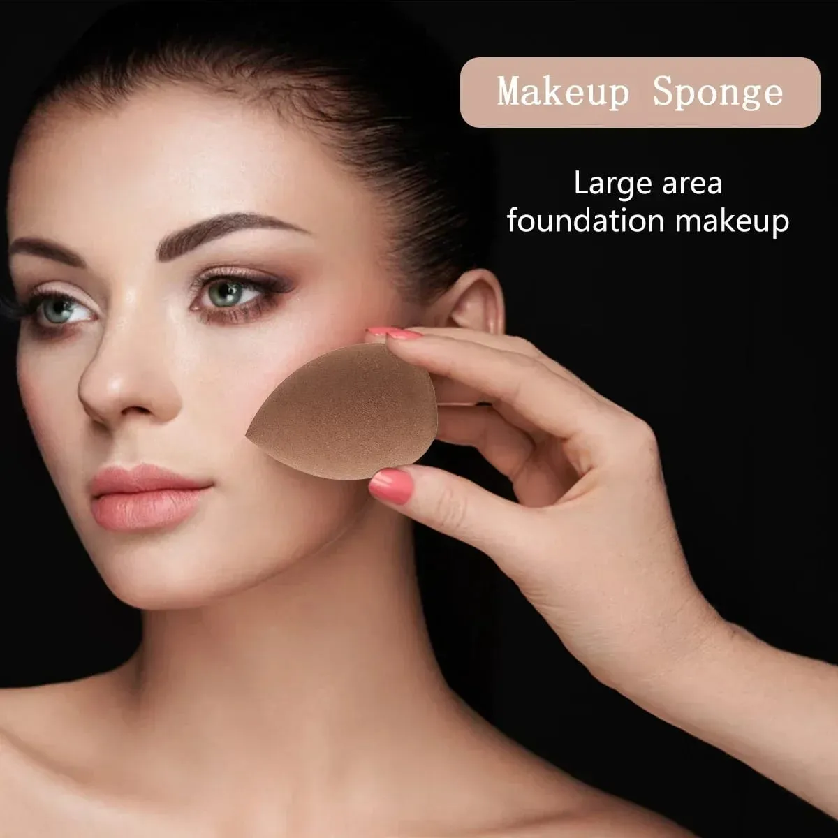 All In One 20/40Pcs Makeup Brushes Set Beauty Sponge Makeup Puff Headband & Wristband Professional Cosmetic Tools Gift — image 5