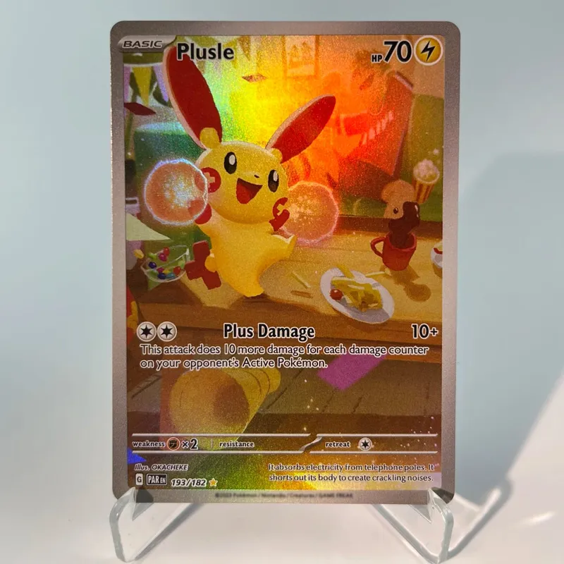 Paradox Rift PKM Cards PTCG3-C Tapu Koko Minun Rainbow Gengar ex Holographic Ex GX Rare Collection Battle Toys Gifts for Hobbies — image 11