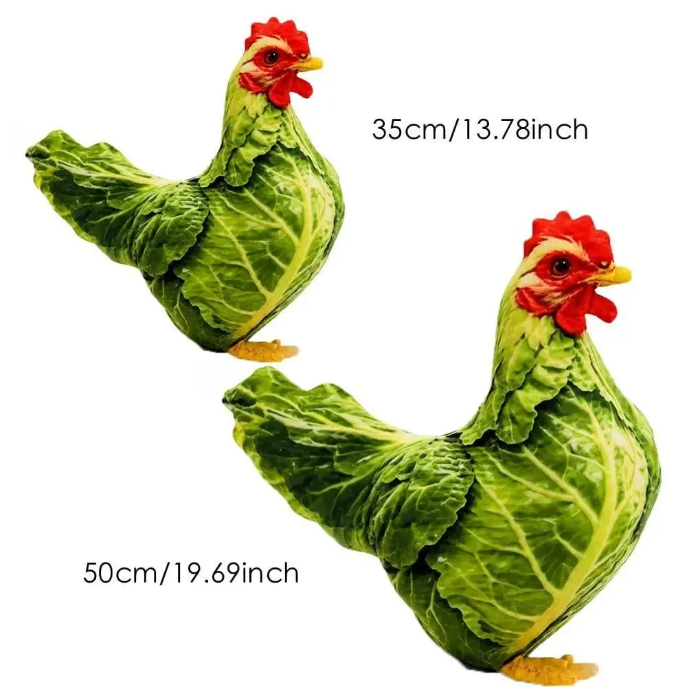 Plush Material Animal Body Pillow PP Cotton Filled 30cm Size Animal Cushion Doll Toys Soft Texture 35cm Chicken Pillow For Men — image 4