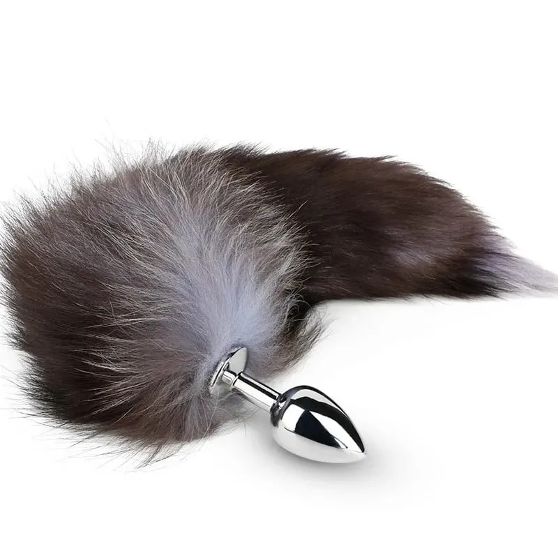 Fox Tail Anal Plug Sex Anal Toy Butt Plug For Women Adult Sex Toy Stainles Steel Anal Plug Smooth Butt Plug Cosplay BDSM Sex Toy — image 11