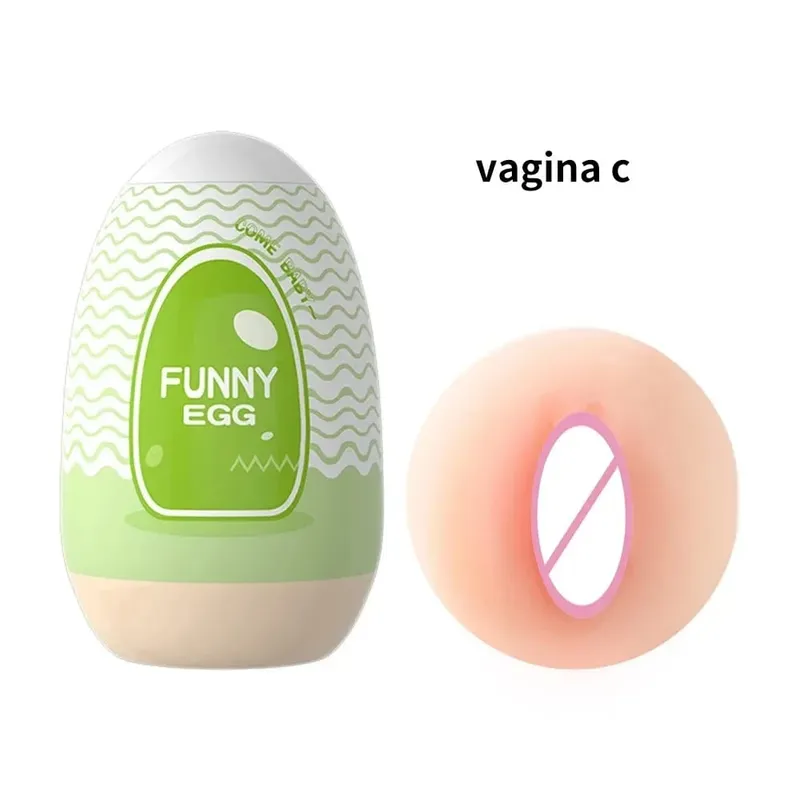 Mini přenosný masturbační kalíšek na vajíčka Realistická vagína pro začátečníky Měkký masturbační kalíšek na penis masážní stimulátor Sexuální hračky pro muže — image 8