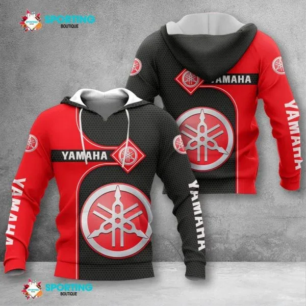 Yamaha Motorcycle Men's Hoodie 3D Printed Pullover High Quality Street Style Sweatshirt Windbreaker Sportswear — image 3