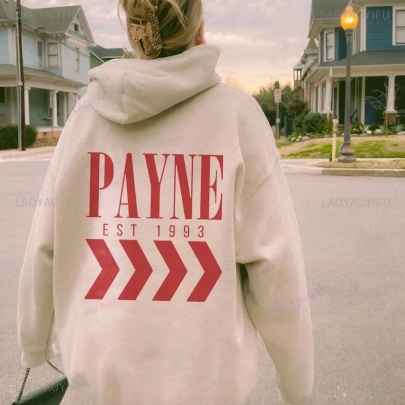 Liam Payne Memorial Hoodie One Directions Band Fans Gift Sweatshirts Grunge Long-sleeved Punk Vintage Hoodies Winter Clothing