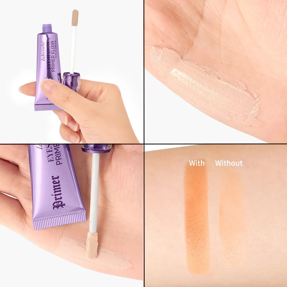 Eyeshadow Makeup Primer Smooth & Crease-Resistant Eye Makeup Waterproof Long-Lasting Wear Translucent Shade Eye Base Primer — image 6