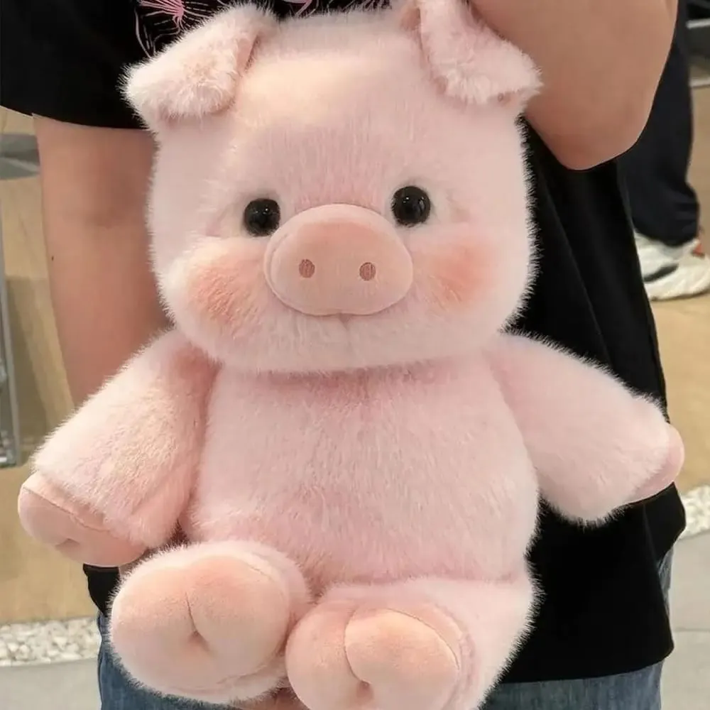 New 17.7'' Giant Walking Pig Hugging Pillow Pig Stuffed Animal Plush Pillow for Girlfriend Adults — image 2