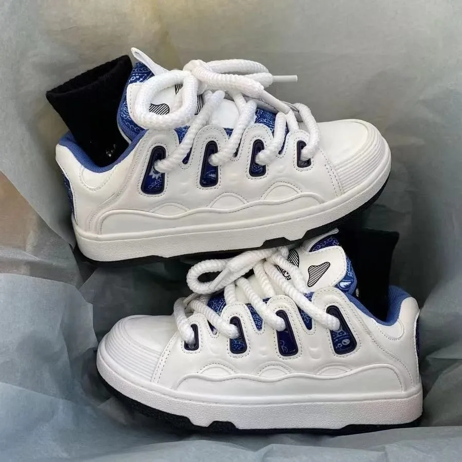 Increase Height Platform Sneakers Men's 2026 Trendy Non Slip Comfort Flats Women Outdoor Plus Size Casual Sport Shoes — image 9