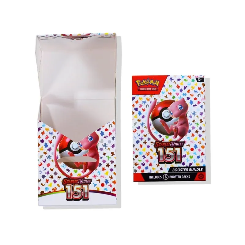 Scarlet Violet 151 Pokemon PTCG English Mega Phantasmal Flames Booster Bundle Version ME02 Trainer Box Collected Trading Cards — image 5