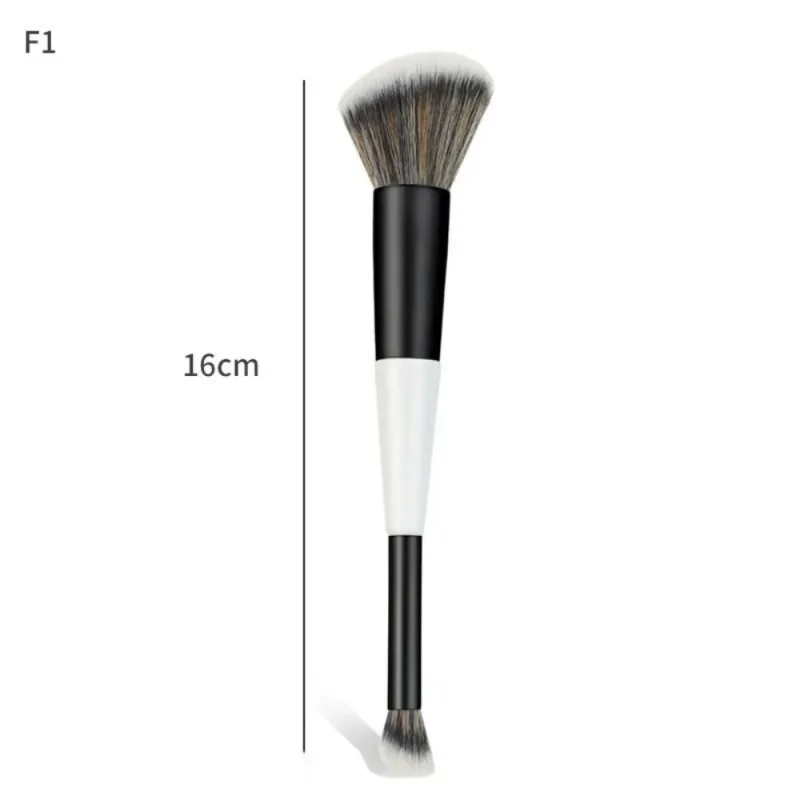 Dual-Ended F4 Contour Face Brush Multi-purpose High Coverage Eyeshadow Concealer Brushes Cosmetic Beauty Powder Blush Brush — image 9